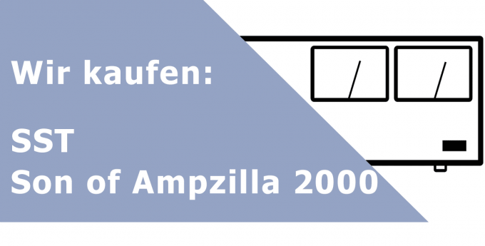 SST Son of Ampzilla 2000 Endverstärker Ankauf