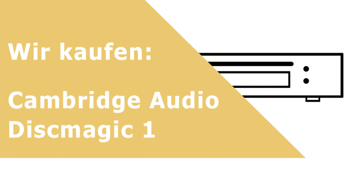 Cambridge Audio Discmagic 1 CD-Laufwerk Ankauf