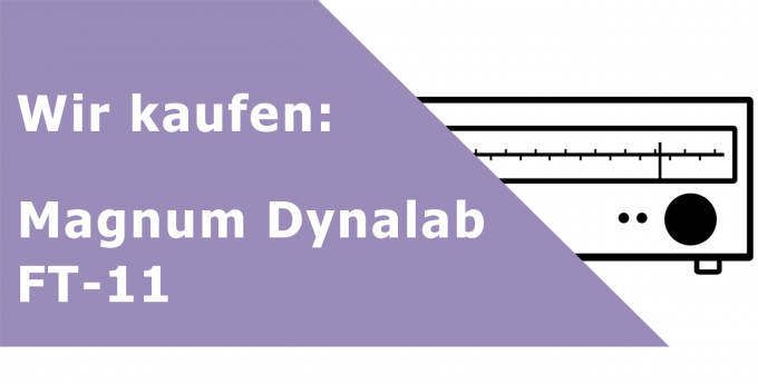 Magnum Dynalab FT-11 Tuner Ankauf