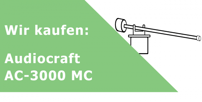 Audiocraft AC-3000 MC Tonarm Ankauf