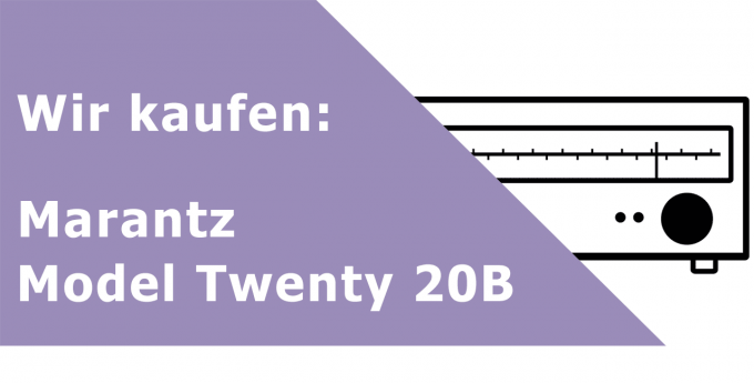Marantz Model Twenty 20B Tuner Ankauf