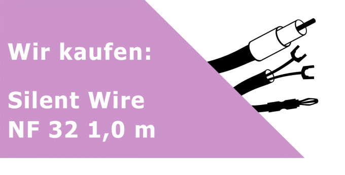 Silent Wire NF 32 1,0 m Gerätekabel Ankauf