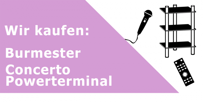 Burmester Concerto Powerterminal Netzleiste Ankauf