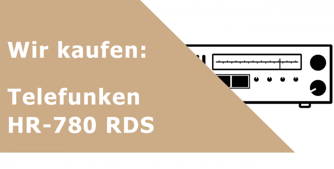 Telefunken HR-780 RDS Receiver Ankauf