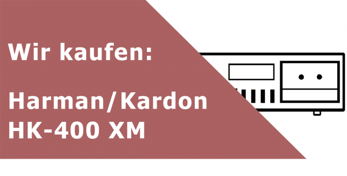 Harman/Kardon HK 400 XM Tapedeck Ankauf