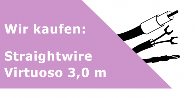 Straightwire Virtuoso 3,0 m Lautsprecherkabel Ankauf