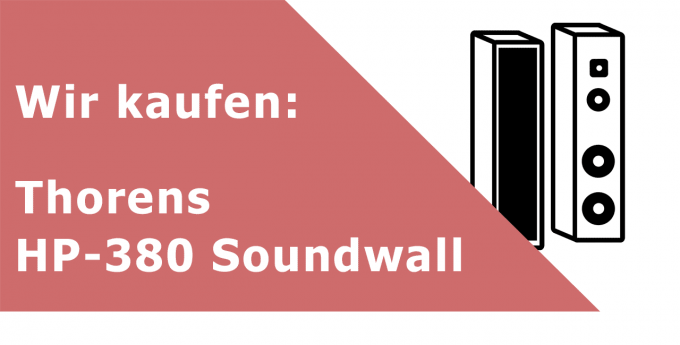 Thorens HP-380 Soundwall Lautsprecher Ankauf