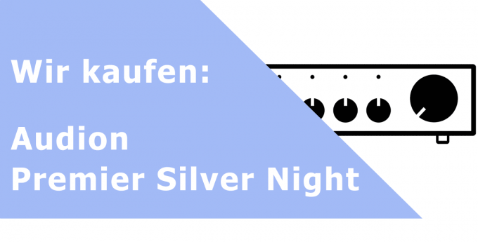 Audion Premier Silver Night Vorverstärker Ankauf