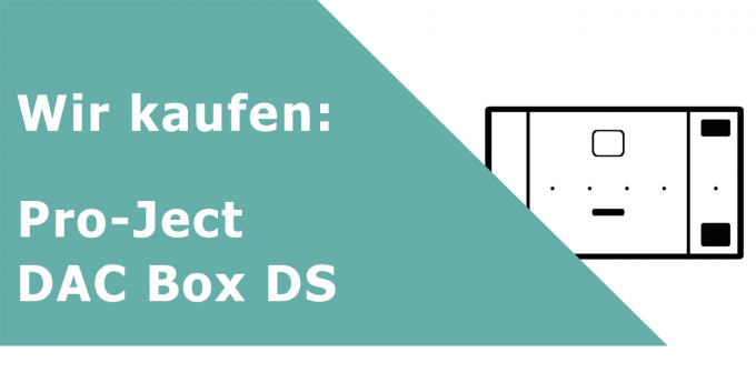 Pro-Ject DAC Box DS DA-Wandler Ankauf