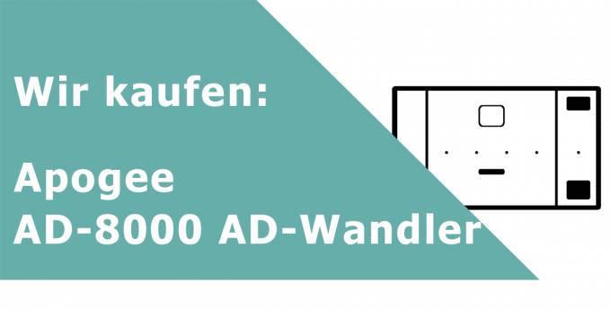 Apogee AD-8000 AD-Wandler DA-Wandler Ankauf