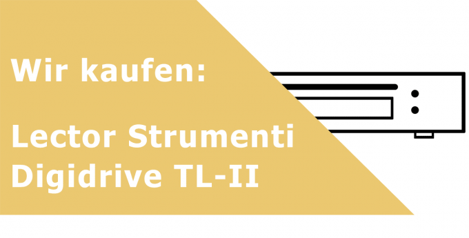 Lector Strumenti Digidrive TL-II CD-Laufwerk Ankauf