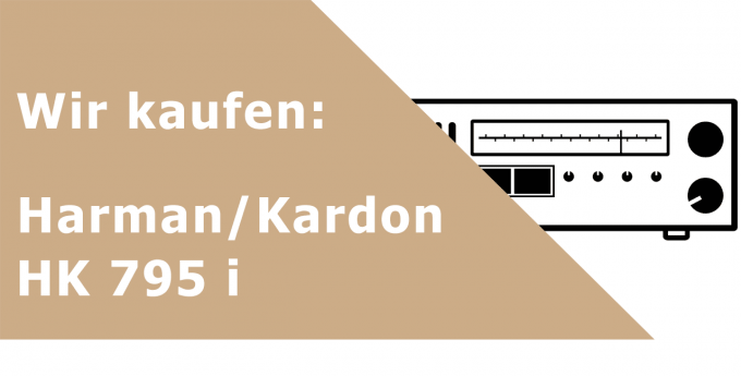 Harman/Kardon HK 795 i Receiver Ankauf