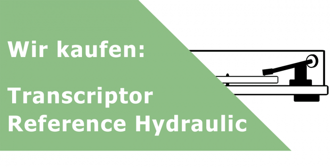 Transcriptor Reference Hydraulic Plattenspieler Ankauf