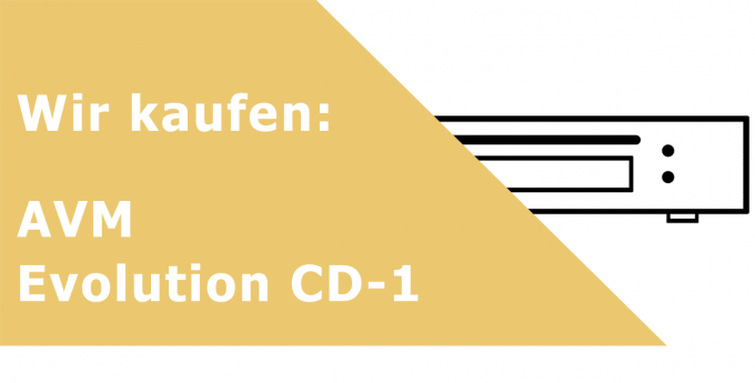 AVM Evolution CD-1 CD-Laufwerk Ankauf