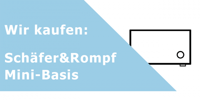 Schäfer & Rompf Mini-Basis Phonoverstärker Ankauf