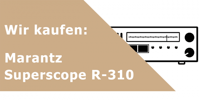Marantz Superscope R-310 Receiver Ankauf