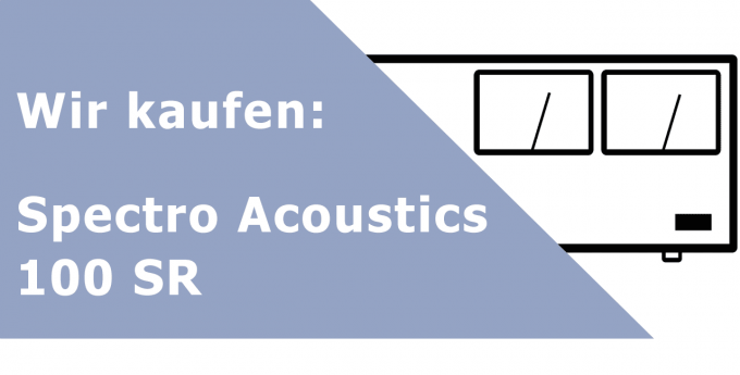 Spectro Acoustics 100 SR Endverstärker Ankauf