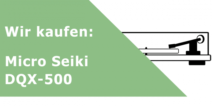 Micro Seiki DQX-500 Plattenspieler Ankauf