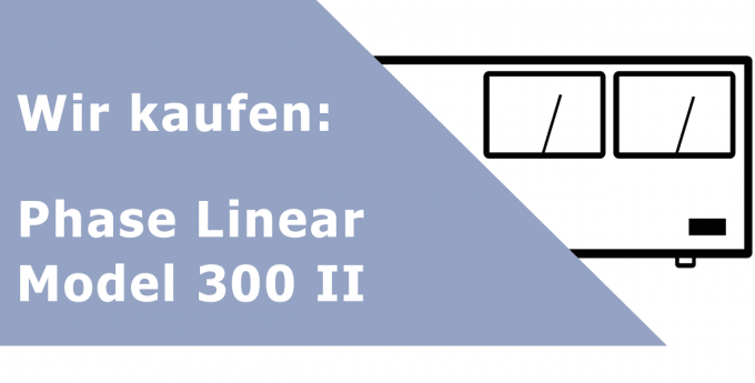 Phase Linear Model 300 II Endverstärker Ankauf