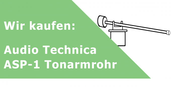 Audio Technica ASP-1 Tonarmrohr Tonarm Ankauf