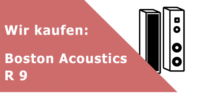 Boston Acoustics CR 9 Lautsprecher Ankauf