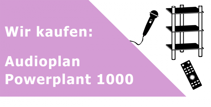 Audioplan Powerplant 1000 Trenntrafo Ankauf