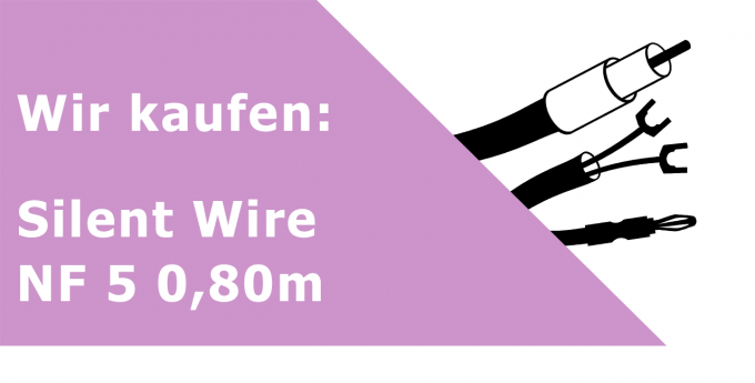 Silent Wire NF 5 0,80m Gerätekabel Ankauf
