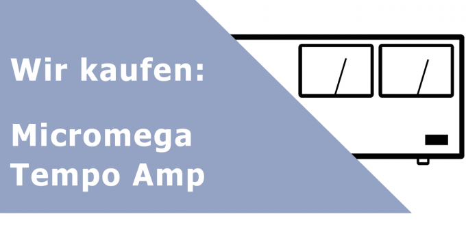 Micromega Tempo Amp Endverstärker Ankauf