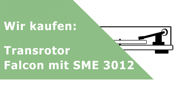 Transrotor Falcon mit SME 3012 Plattenspieler Ankauf