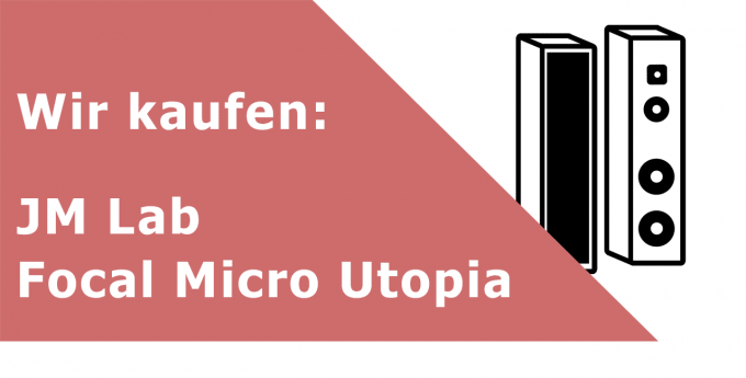 JM Lab Focal Micro Utopia Kompaktlautsprecher Ankauf