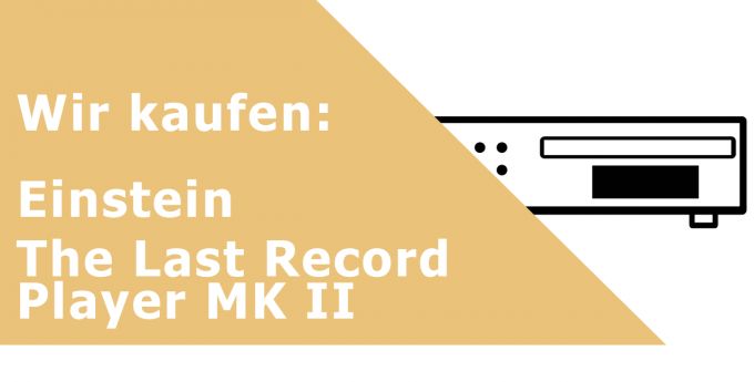 Einstein The Last Record Player MK II CD-Player Ankauf