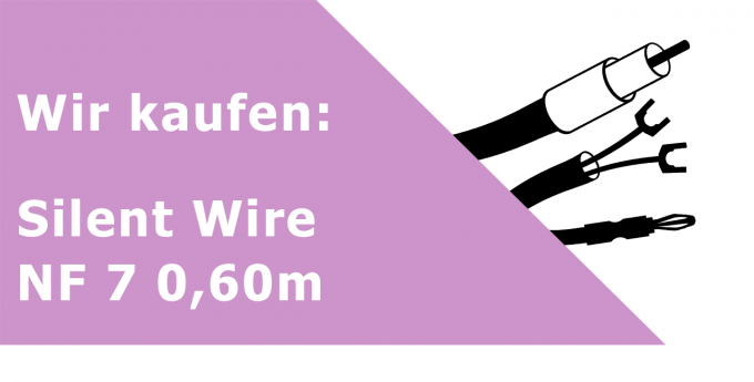 Silent Wire NF 7 0,60m Gerätekabel Ankauf