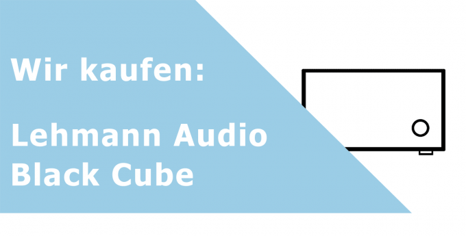 Lehmann Audio Black Cube Phonoverstärker Ankauf
