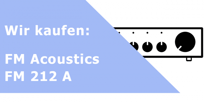 FM Acoustics FM 212 A Vorverstärker Ankauf