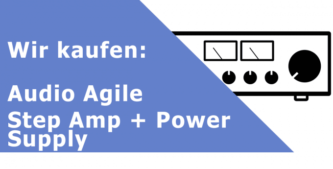 Audio Agile Step Amp + Power Supply Vollverstärker Ankauf