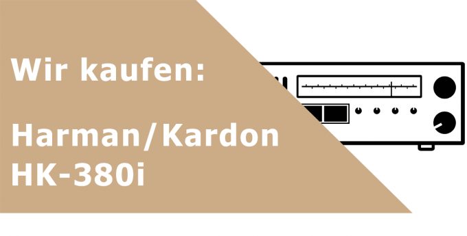 Harman/Kardon HK 380i Receiver Ankauf