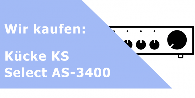 Kücke KS Select AS-3400 Vorverstärker Ankauf