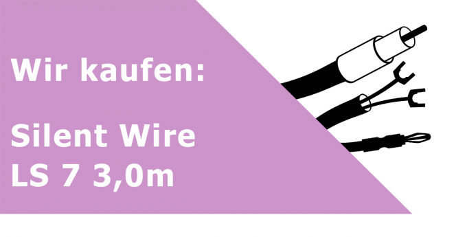 Silent Wire LS 7 3,0m Lautsprecherkabel Ankauf