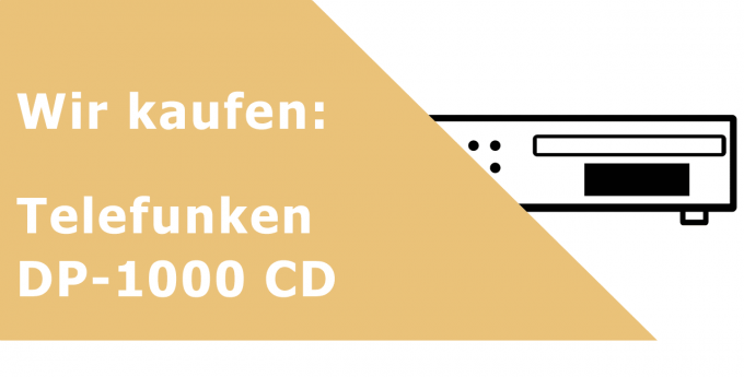 Telefunken DP-1000 CD CD-Player Ankauf