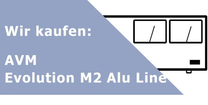 AVM Evolution M 2 Alu Line Endverstärker Ankauf