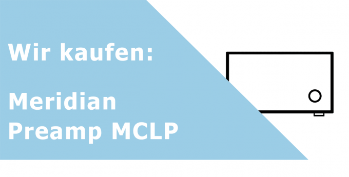 Meridian MCLP Phonoverstärker Ankauf
