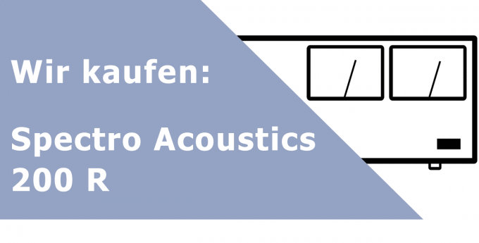 Spectro-Acoustics 200 R Endverstärker Ankauf