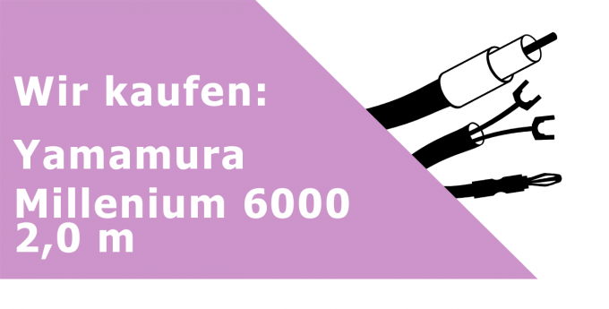 Yamamura Millenium 6000 2,0 m Lautsprecherkabel Ankauf