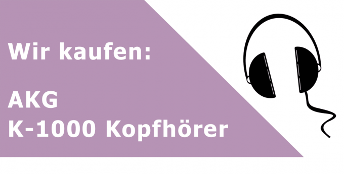 AKG K-1000 Kopfhörer Kopfhörer Ankauf
