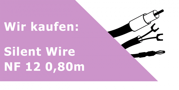 Silent Wire NF 12 0,80m Gerätekabel Ankauf